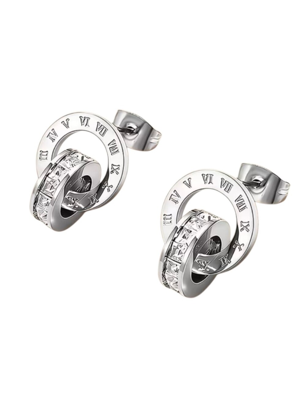 Roman Numeral Earrings